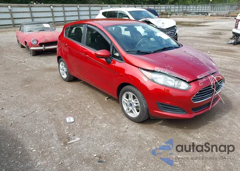 2018 Ford Fiesta Se из США, поврежденный, VIN 3FADP4EJ2JM113684